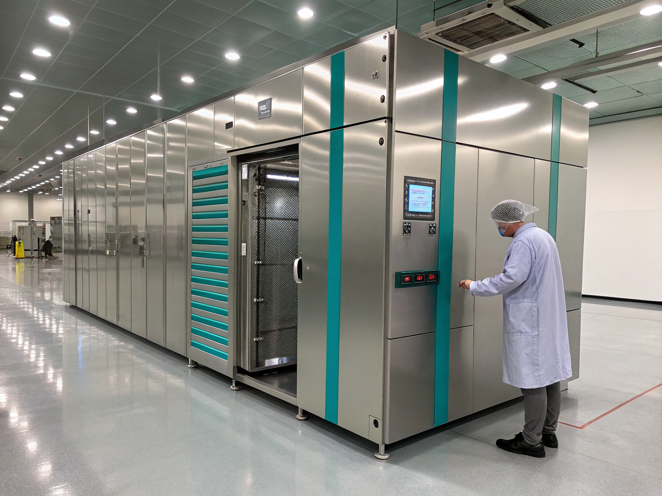 Drying endpoint analytical system during active process testing