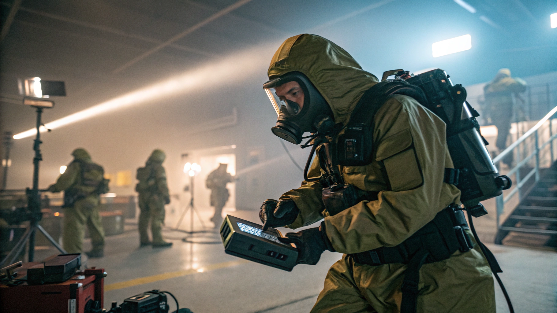 Field identification unit for explosive precursors and energetic materials