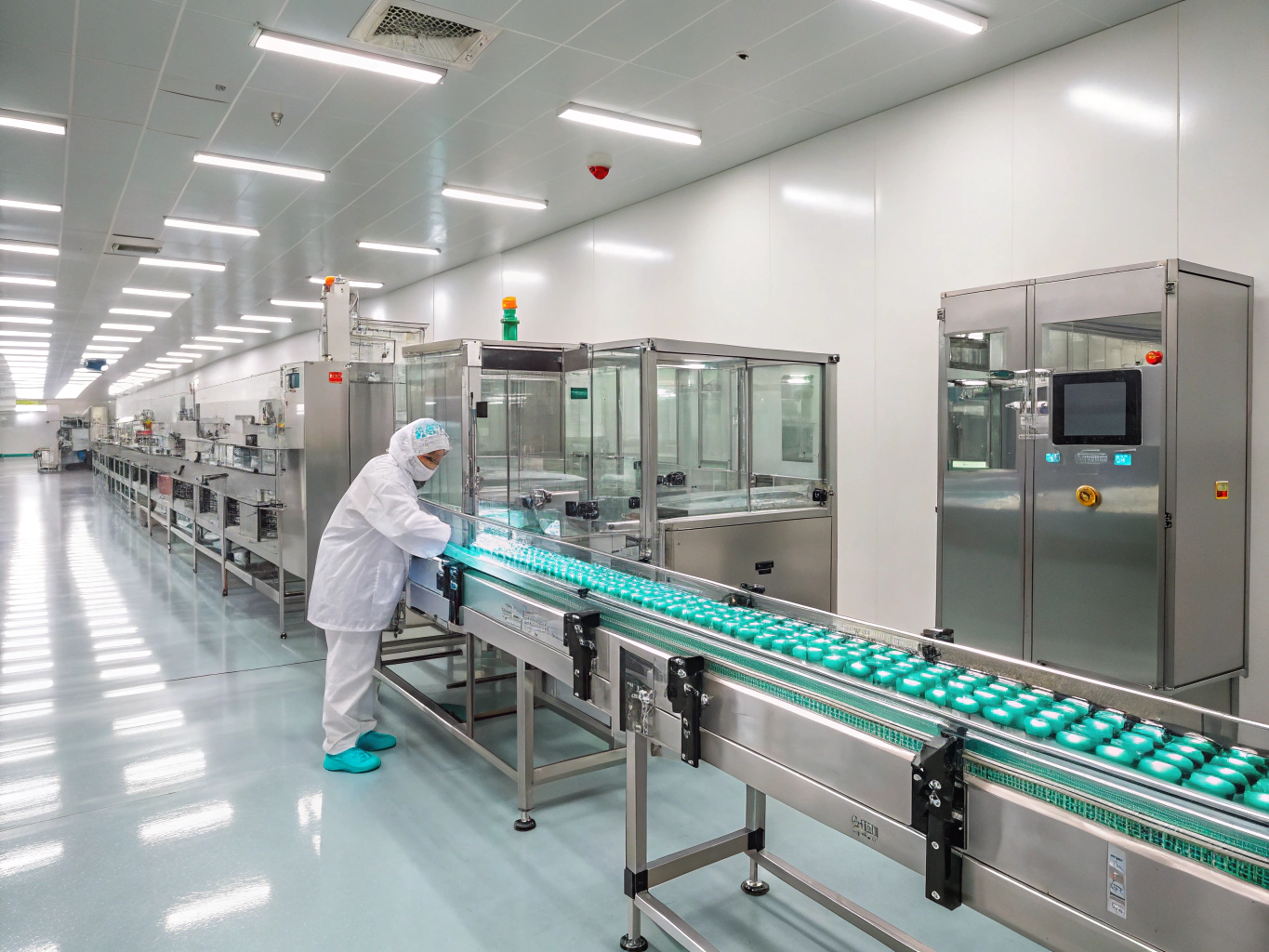Continuous inline manufacturing line analytical interface