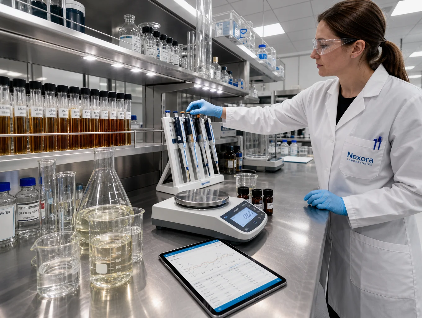 Precision laboratory powder and tablet testing instrumentation