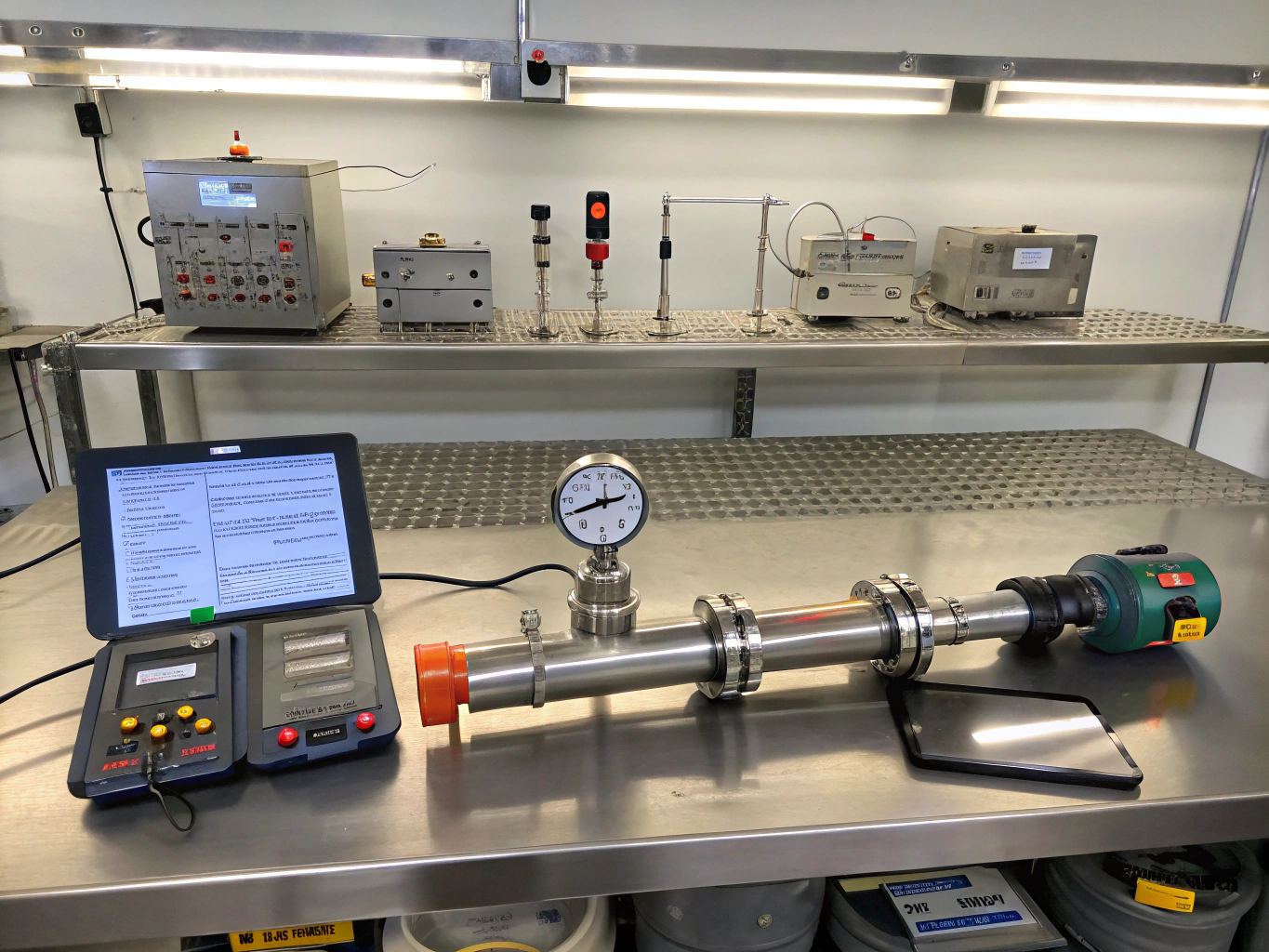 Analytical instrument undergoing qualification and lifecycle inspection