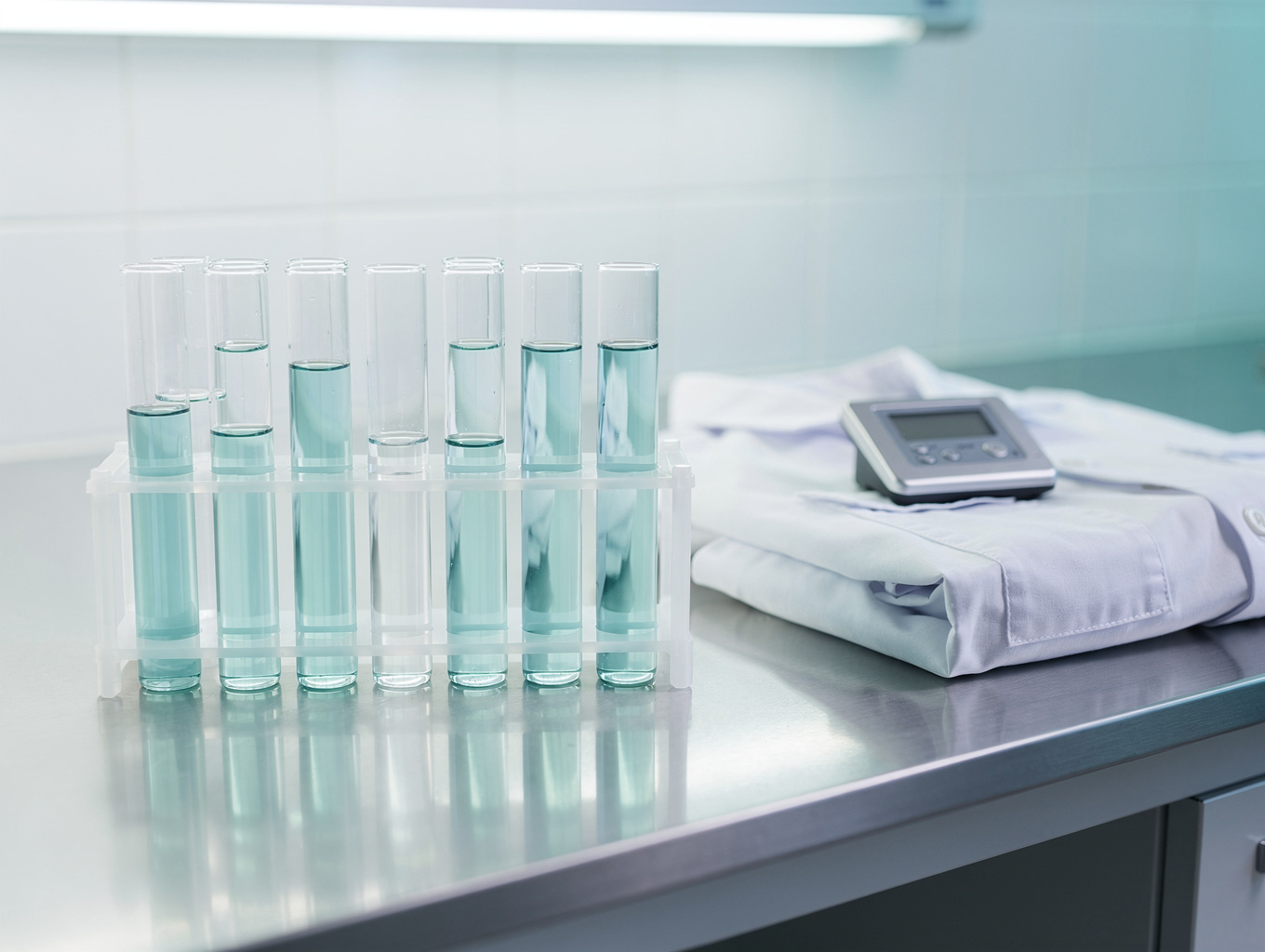 Sterile sample collection tools and sealed transfer containers