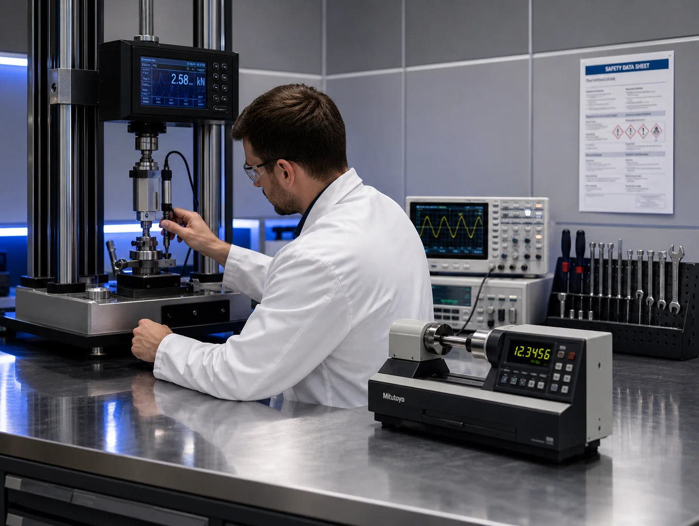 Automated stream quality verification instrument rack