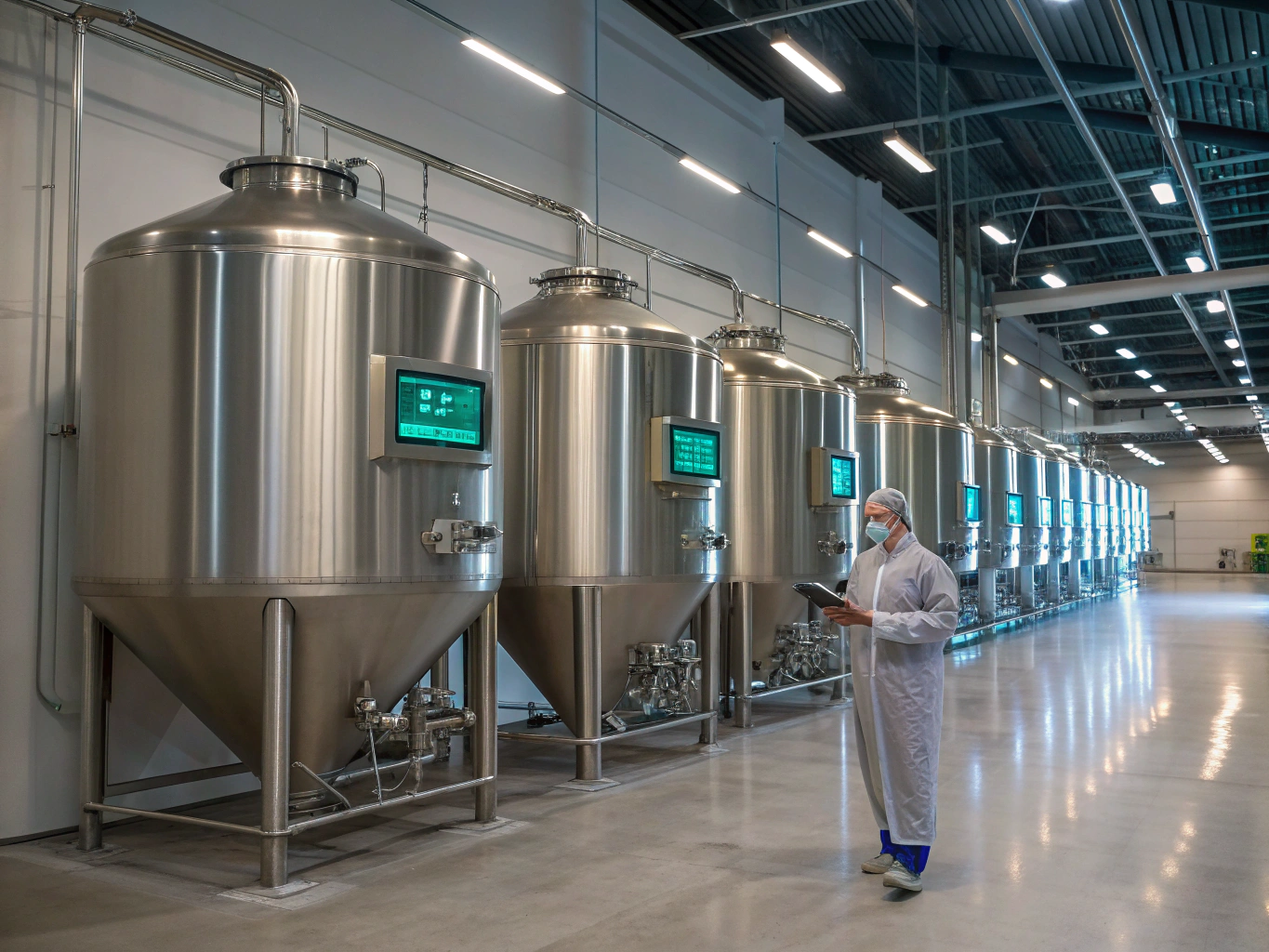 Wireless analytical sensor unit mounted on processing equipment